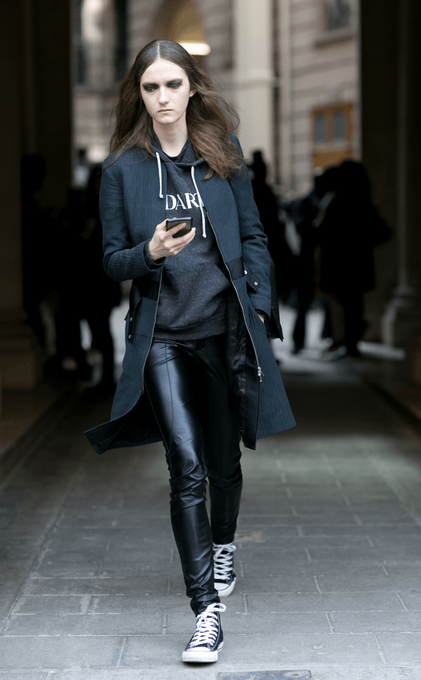 Street style em Paris (Foto: Imaxtree)