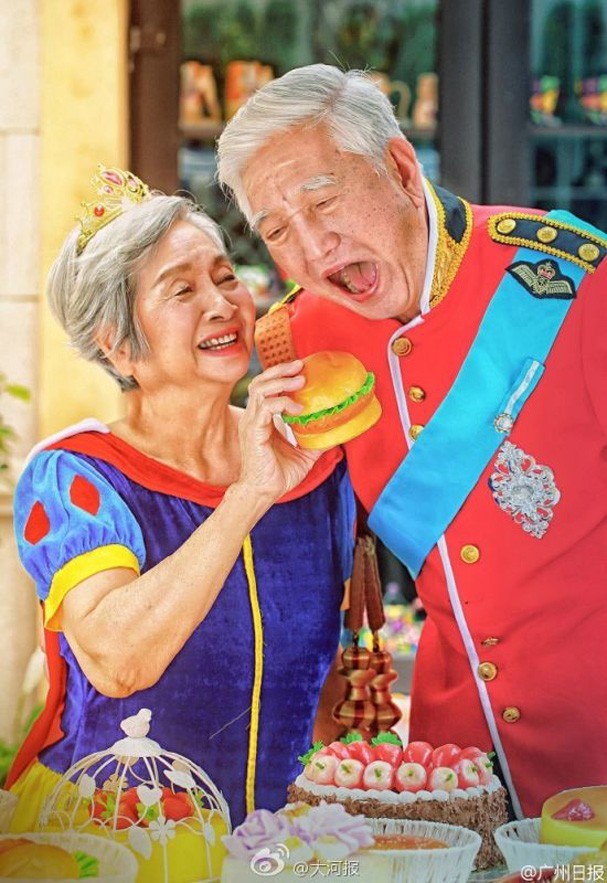 Casal de chineses faz ensaio fotográfico inspirado em contos de fadas (Foto: Reprodução)