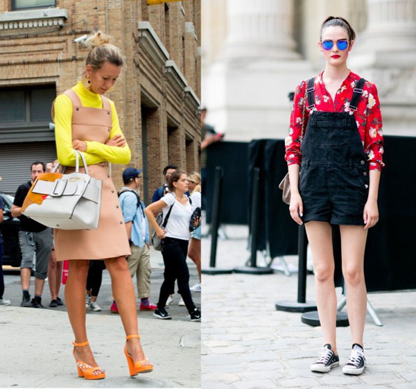 Do elegante ao despojado: monte looks com vestidos, macacões ou macaquinhos com camisa ou blusa por baixo (Foto: Imaxtree)