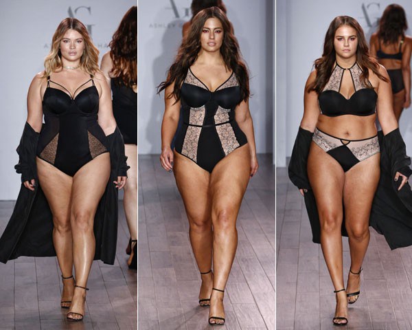 Modelos no desfile da Ashley Graham (Foto: Getty Images)