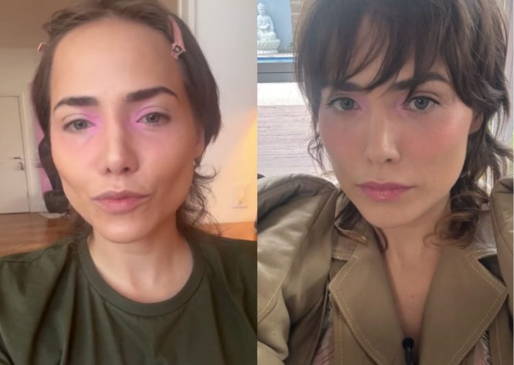 Leticia Colin usa truque viral do TikTok para disfarçar olheiras; aprenda a fazer